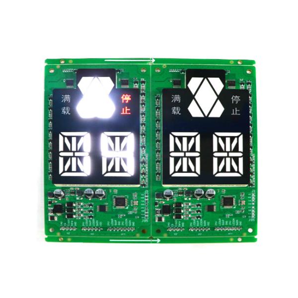 Quality LOP Elevator Segment LCD Display Board Lift Indicator TFT Lift Spare Parts for sale