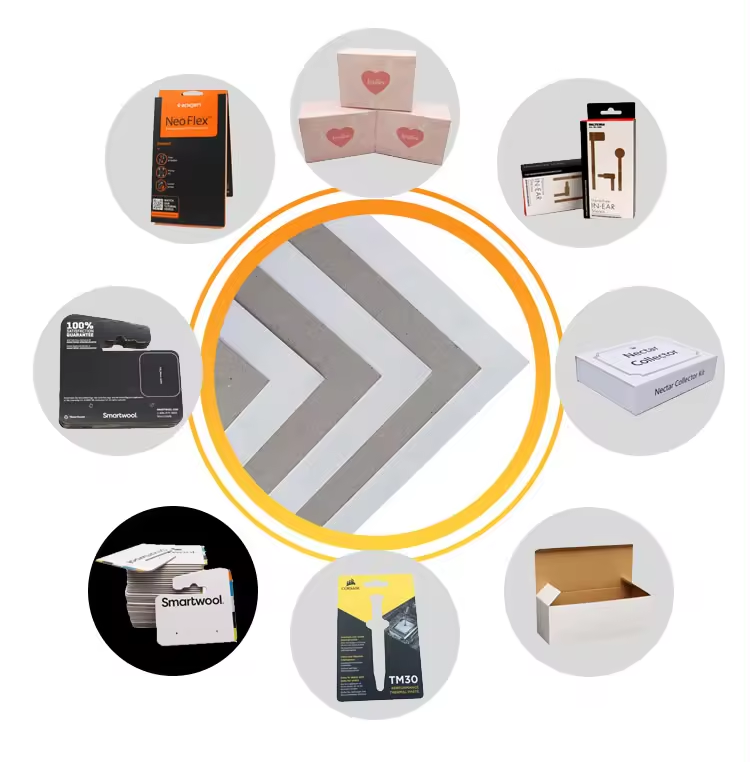 Customized Duplex Board With Grey Back: Good Quality Duplex Board Paper, With One Side White And Grey Back