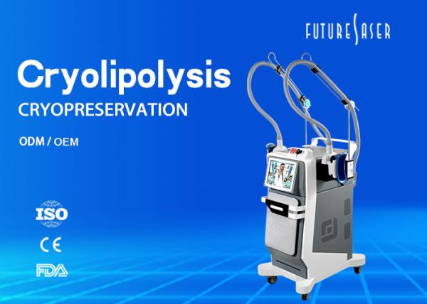 Quality Body Slimming Cryolipolysis Slimming Machine Frozen Cavitation RF Handle Vacuum for sale