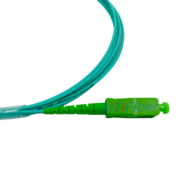 1.6mm 2.0mm G657A1 G657A2 single mode patch cord Simplex Aqua