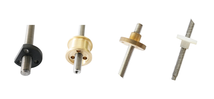 Full Tooth Head Trapezoidal Lead Screw And Nut Assembly 4.8 Performance Level Thread tolerance 4h