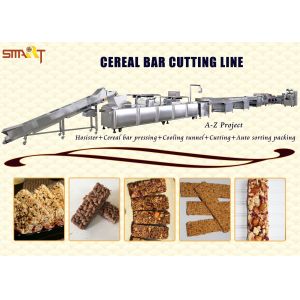 Crispy Peanut Candy Cereal Granola Chocolate Bar Making Machine