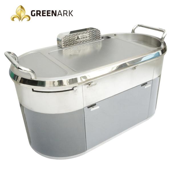 Quality GREENARK Upgrade Mobile Teppanyaki Grill Table - Gas for sale