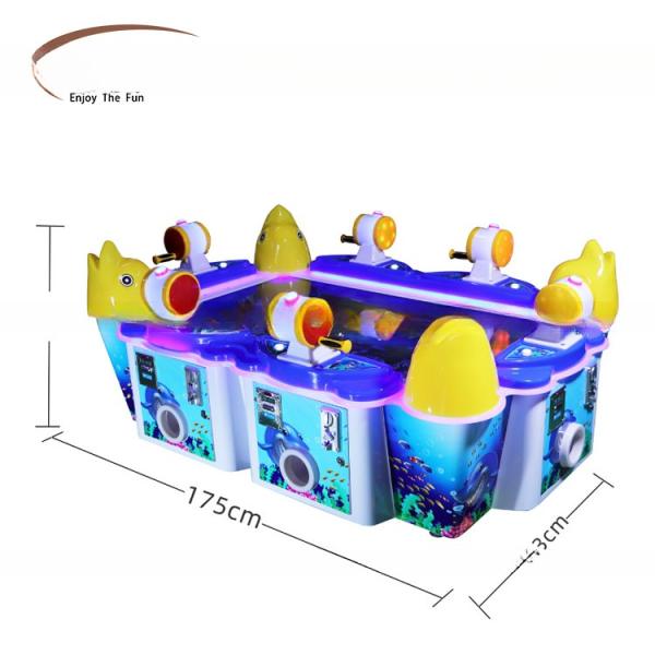 Quality 47 Inch 6 Players Fish Table Game Machine Kids Arcade Machine For  Game Center for sale