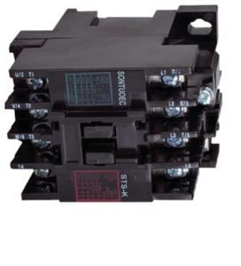 STS 2 Phase Black Magnetic Contactor QA Copper Wire Flame Retardant