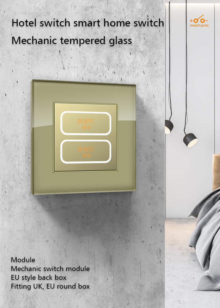 PC Electrical Wall Switch 10A 250V 1 / 2 Way Controlling Light Switch