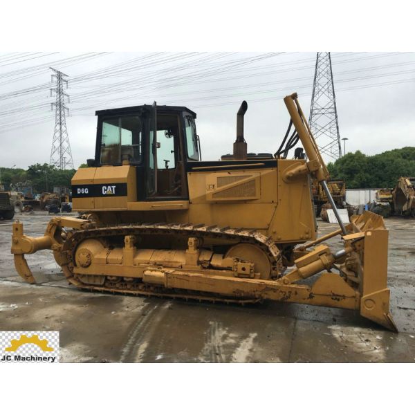 7 Track Rollers Cat Used Equipment / Cat D6G Dozer With Ripper D6 D6D D6H D6R