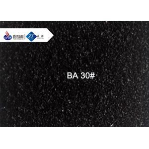 Trigonalcrystalline Abrasive Black Alumina Blasting Media High Toughness