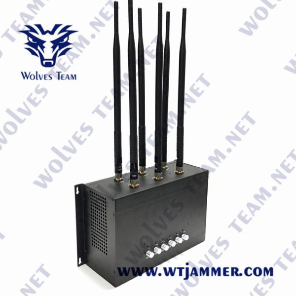 Quality 30W 50-70Mhz Low Frequency Signal Jammer Desktop CDMA GSM for sale