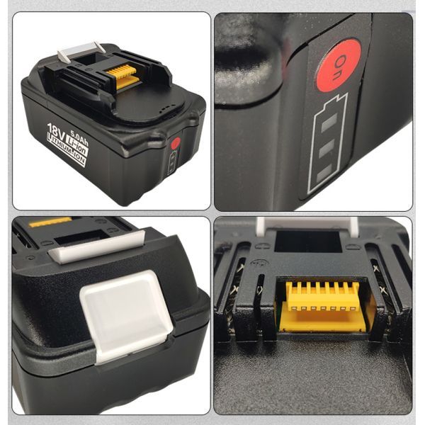2000mAh Fast Charging Quick Charging Power Tool Lithium Ion Batteries 18V LiFePO4