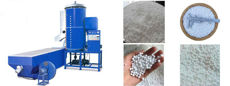 Expand Business Potential EPS Pre Expander For Expanded Polystyrene Foam