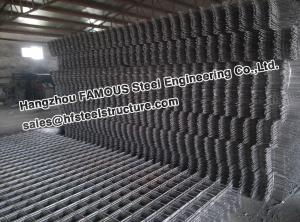 Square Ribbed Steel Reinforcing Mesh Contruct Reinforced Concrete Slabs
