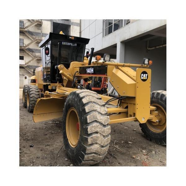 Quality Used CAT140H Grader Equipment for Engineering Earthwork Cost in USA 2110 Working Hours for sale