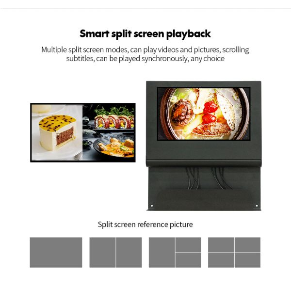 Wire Charging Station LCD Digital Signage Display 15.6 Inch 300cd/M2