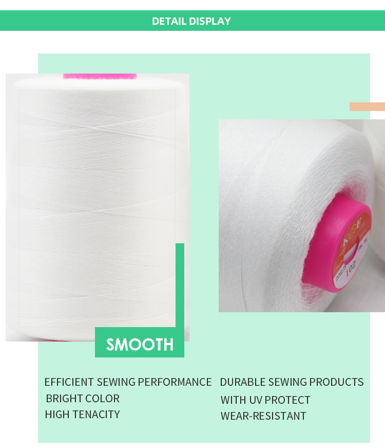 100-500g Clothing Sewing Thread Cotton Material for Durable Jeans Sewing Handmade