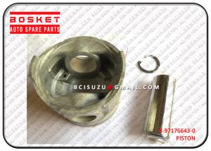 China 8-97176643-0 Metal Isuzu Liner Engine Piston Set For 4BD2 8971766430 wholesale