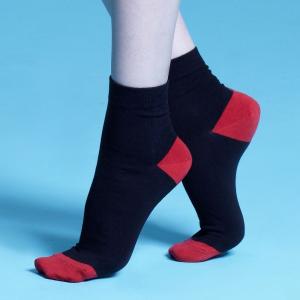 China Custom logo, design black Dress Socks for Women wholesale