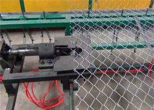 45*45mm Diamond Wire Mesh Machine With PLC And Touch Screen Control System