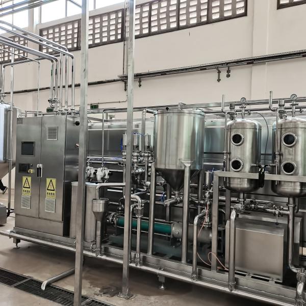 Quality Dairy Milk UHT Sterilizer Machine Milk Processing Line Low Consumption for sale