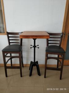 Mild Steel Bar Table legs Cast Iron Bar Table Bag Hooker Cafe Table Height 41''