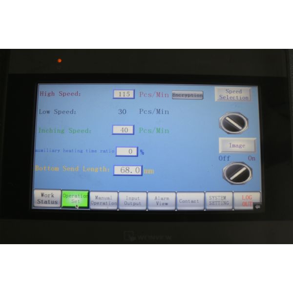 60 Pcs / Min Automatic Paper Cup Lid Forming Machine PLC Control High Speed