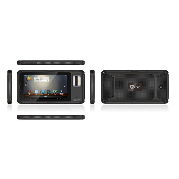 GMS Biometric Tablet PC With Fingerprint Scanner 7 Inch Android Large Battery