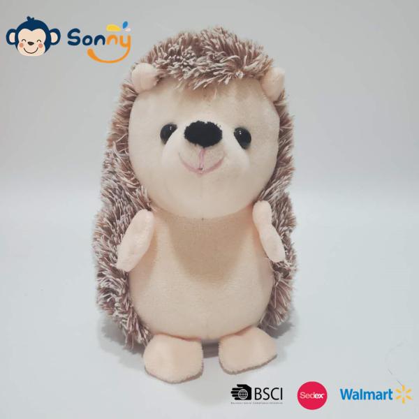 Quality Recording Speaking Hedgehog Plush Toy Cute Educational for sale