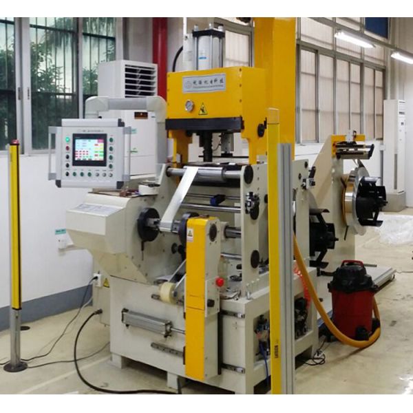 Cold Pressure Welding Copper Foil Winding Machine Making Transformer