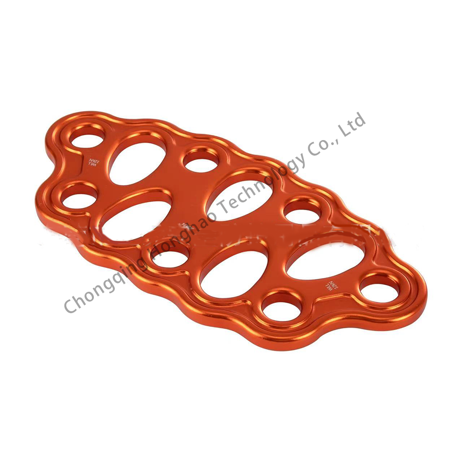 Hardware Splitter for Load Bearing Multi Hole Rope Distribution Plate Aluminium Alloy