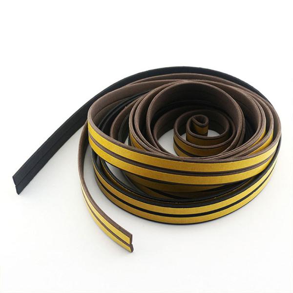 Quality Self Adhesive Rubber Weather Stripping Noise Reduction Epdm Foam Strip for sale