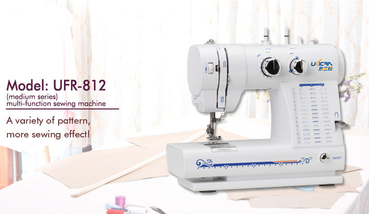 Get 42 Types Stitch Pattern Zig Zag Sewing Machine Works from After Service Included
