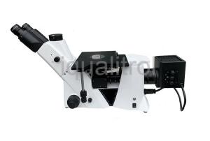 Trinocular Eyepieces Digital Inverted Metallurgical Microscope Max 1000X Magnification