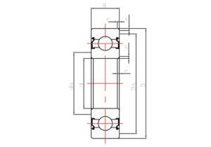 China Precision Deep Groove Ball Bearings(EMQ Bearings) 6313 ZZ wholesale