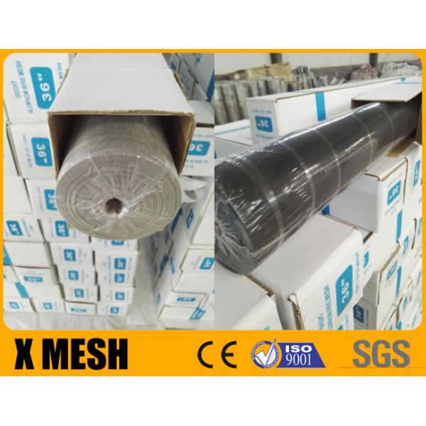 16X14 Wire Mesh Aluminum Window Screen Roll 25m Plain Weave