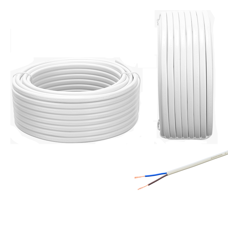 Electric Material Multicore Cable Hd3vvh2 f with 2 Cores Copper Conductor Electrical Wires 0.5mm2 0.75mm2 Sq
