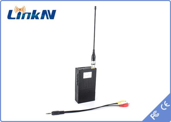 Quality LKAV1519 Secret Investigation Covert Video Transmtiter COFDM Low Delay H.264 High Security AES256 Encryption 200-2700MHz for sale