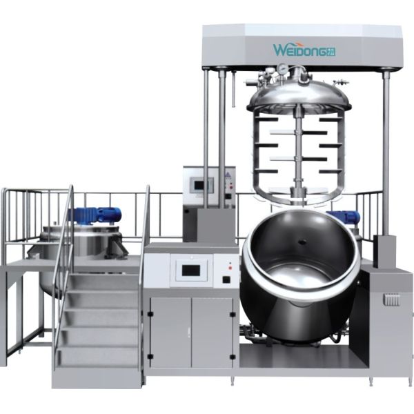 500L Rustproof Cosmetic Cream Making Machine Multipurpose Industrial