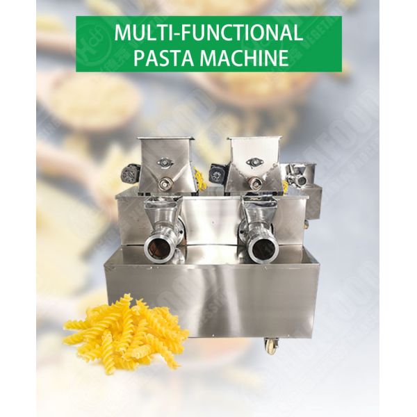 250kg/h Fully Automatic Pasta Making Machine Commercial Electric Macaroni Pasta Machine
