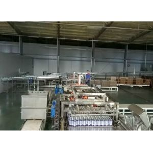 China High Speed Automatic Palletizer Machine Can Depalletizer PLC Control System wholesale