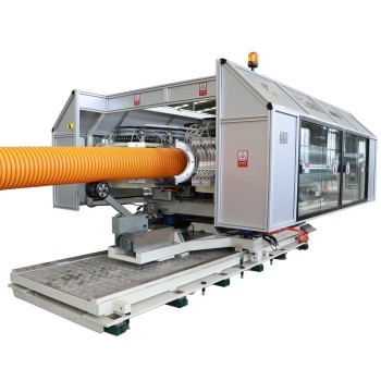 High Speed Corrugated Pipe Manufacturing Process Corrugated Pipe Machine Plant
