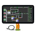 PCAP TFT Display 21.5 Inch FHD 1920*1080 Resolution, LVDS 21.5 Inch TFT LCD