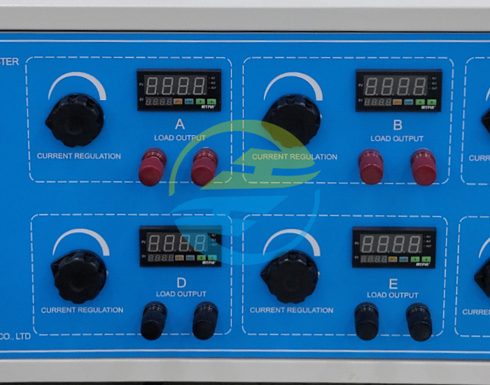Power Cord Bending Machine Power Load Box 0-40A Intelligent Load Test Six-station Cable Fatigue Detection Equipment