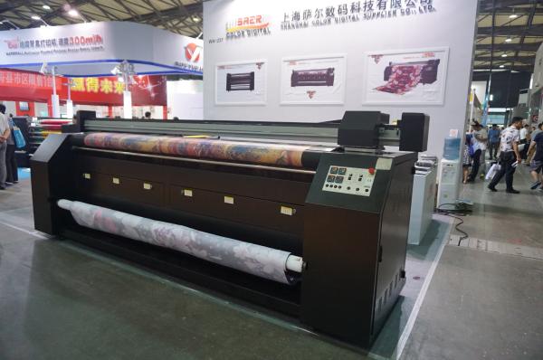 Quality Feather Flags Sublimation Printing Machine / Digital Printing On Fabric Machines for sale