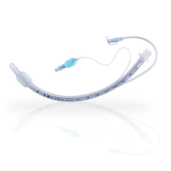 Quality Transparent PVC Reinforced Pediatric Cuffed Endotracheal ETT Tube Disposable Oem for sale
