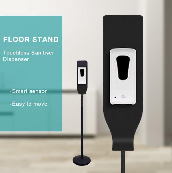 ABS Plastic Hands Free Floor Stand Touchless Sanitiser Dispenser