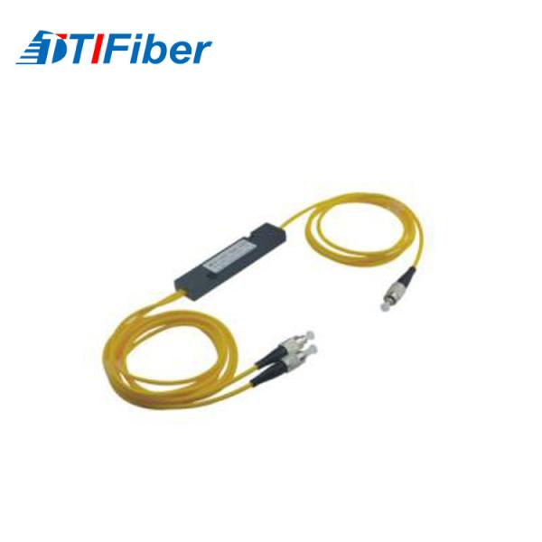 Quality Yellow Fiber Optic Patch Cord Abs Box Splitter FBT ABS Fiber Optic Splitter FC - FC for sale