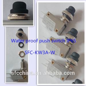 China waterproof push button switch on sale