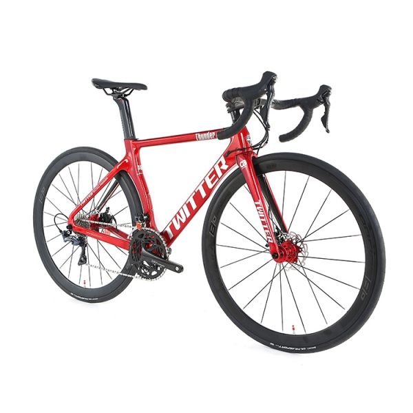 Carbon Fiber Frame Road Bike 22 Speed Bicycle for Men 700c 25c Cycle Aluminum Alloy Fork Material