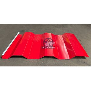 Wall cladding sheet roll forming machine