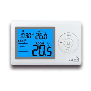 China Double Function Electronic Room Thermometer , Seven Day Programmable Thermostat wholesale